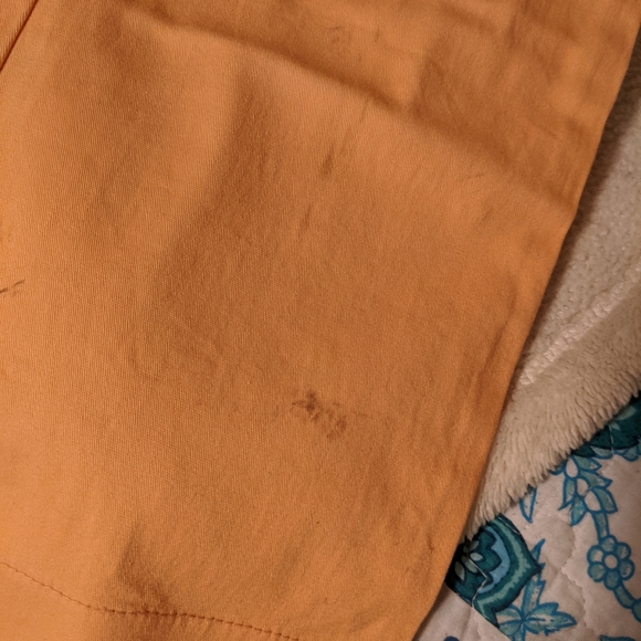 Vintage New Old Stock NWOT Dickies Peach Cotton Crop Pant - Picture 8 of 8